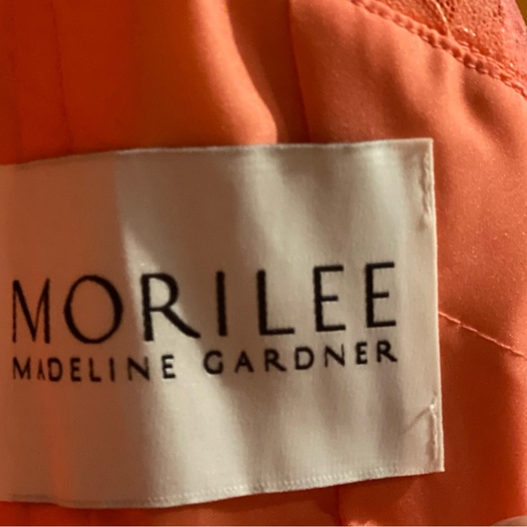 A-line/Princess V Neck Sleeveless Knee-Length Chiffon Dress With Lace size 6 - Picture 5 of 7